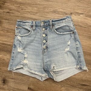 Abercrombie & Fitch High Rise Mom Shorts